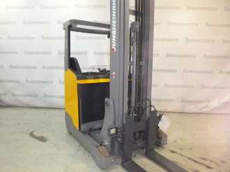 Muletto usato JUNGHEINRICH ETV 214 MP GNE 115-830 DZ ELEKTRO SCHUBMASTSTAPLER (13076402) backdrop