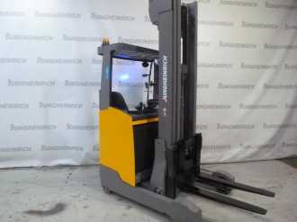 Muletto usato JUNGHEINRICH ETV 214 SP E GE 100-680 DZ ELEKTRO SCHUBMASTSTAPLER (12983365) backdrop