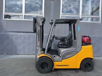 Muletto usato JUNGHEINRICH TFG 430s Baujahr 2019/ Duplexmast TOP ZUSTAND GAS VIERRADFRONTSTAPLER (13067555)