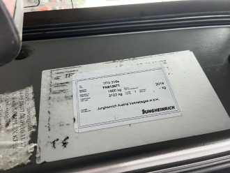 Muletto usato JUNGHEINRICH TFG316s GAS VIERRADFRONTSTAPLER (13044613)
