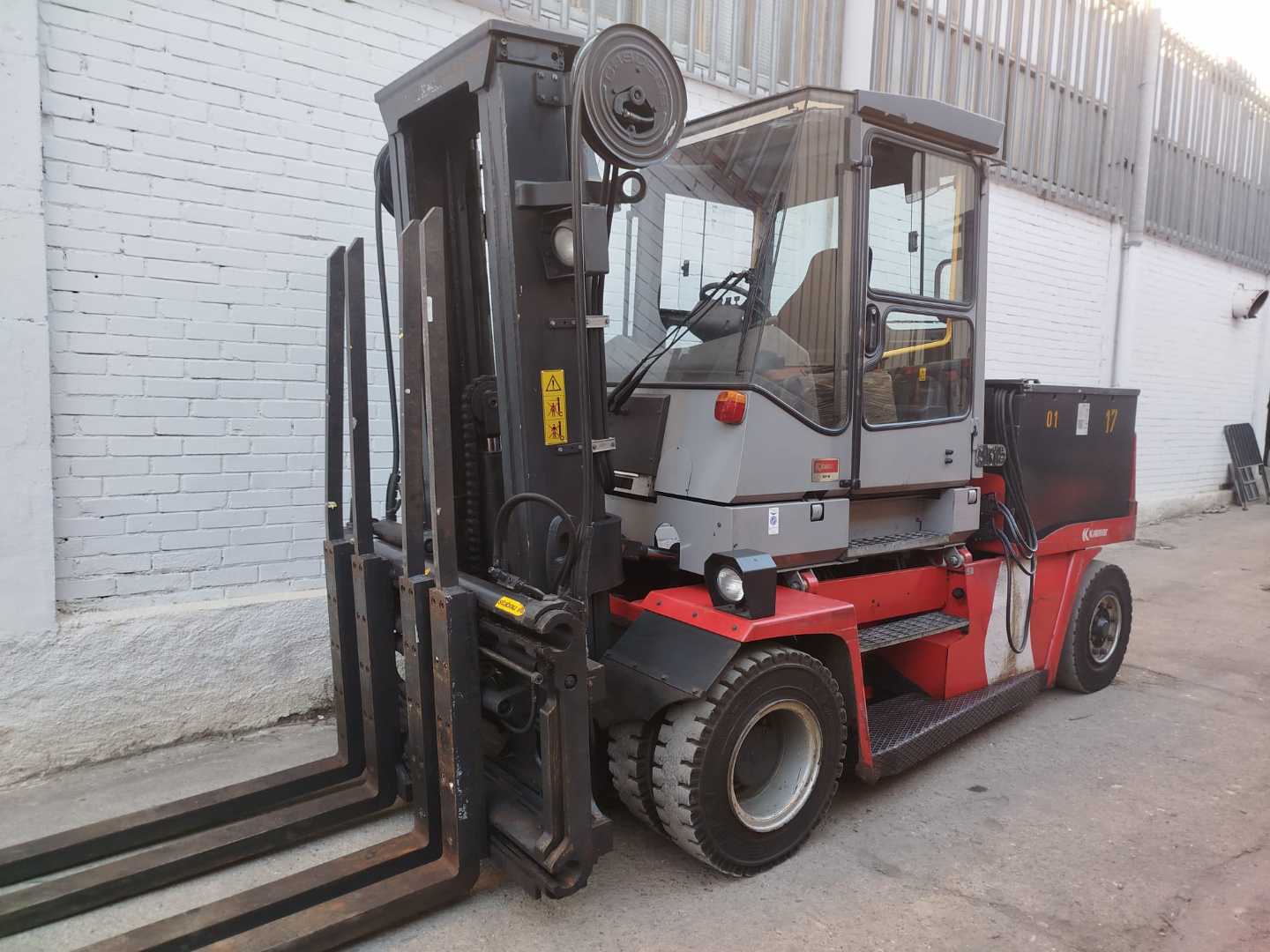 Muletto usato KALMAR ECF 80-900 ELEKTRO VIERRADFRONTSTAPLER (13014789)