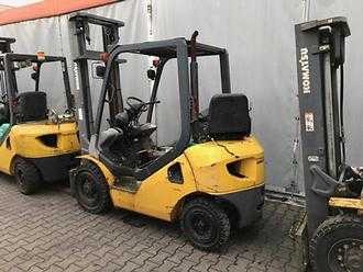 Muletto usato KOMATSU FD25T-16 DIESEL VIERRADFRONTSTAPLER (13063207)