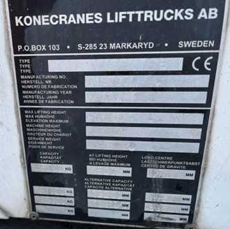 Muletto usato KONECRANES 4531 TB5 DIESEL REACHSTACKER (12794653)