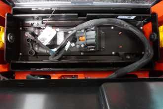 Muletto usato LINDE D 12 HP AP ION 1161-00 ELEKTRO HOCHHUBWAGENFAHRERSTAND (13058164)