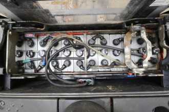 Muletto usato LINDE D 12 HP SP 133 ELEKTRO HOCHHUBWAGENFAHRERSTAND (13009252)