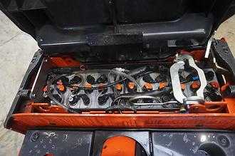 Muletto usato LINDE D 12AP - 2021er - 712 Stunden ELEKTRO HOCHHUBWAGENFAHRERSTAND (13068007)