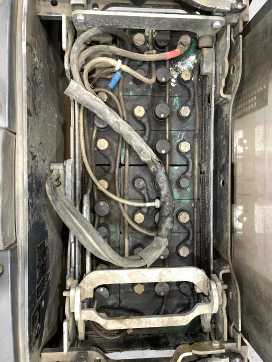 Muletto usato LINDE D12HPSP-133 ELEKTRO HOCHHUBWAGENDEICHSEL (13042371)