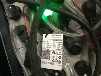 Muletto usato LINDE D14SP ELEKTRO HOCHHUBWAGENDEICHSEL (13073699)