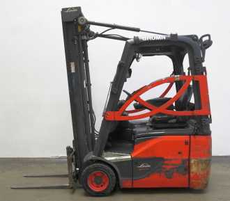 Muletto usato LINDE E 14 EVO 386-02 ELEKTRO DREIRADFRONTSTAPLER (12965514)