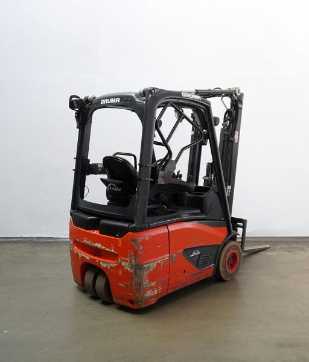 Muletto usato LINDE E 14 EVO 386-02 ELEKTRO DREIRADFRONTSTAPLER (12981067)