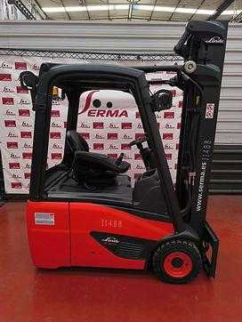 Muletto usato LINDE E 16 C ELEKTRO DREIRADFRONTSTAPLER (13021369)