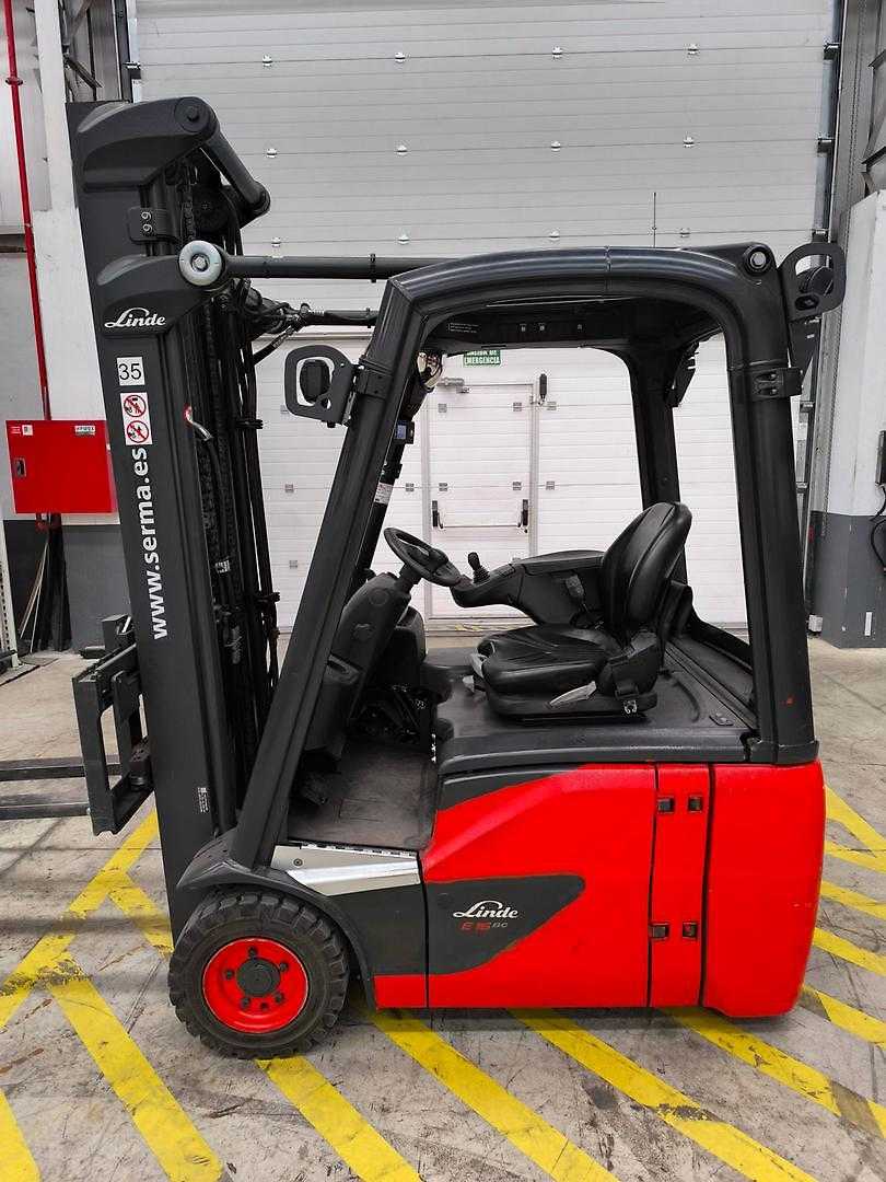 Muletto usato LINDE E 16 C LITIO ELEKTRO DREIRADFRONTSTAPLER (13036013)