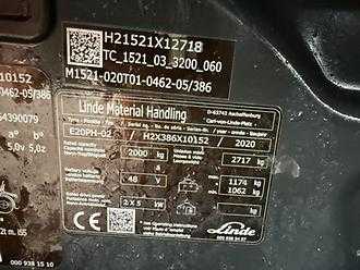 Muletto usato LINDE E 20 PH ELEKTRO VIERRADFRONTSTAPLER (13034454)