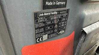 Muletto usato LINDE E 20PH-01 - Triplex ELEKTRO VIERRADFRONTSTAPLER (13073721)