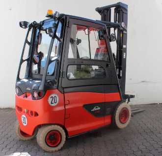 Muletto usato LINDE E 30/600 HL 387 ELEKTRO VIERRADFRONTSTAPLER (13071801)