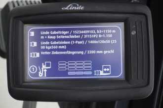 Muletto usato LINDE E 30/600 HL ELEKTRO VIERRADFRONTSTAPLER (13072277)