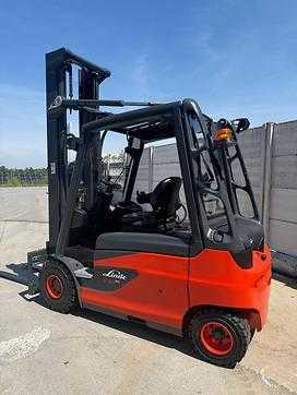 Muletto usato LINDE E 30 ELEKTRO VIERRADFRONTSTAPLER (13044784)
