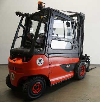 Muletto usato LINDE E 45/600 H 388 ELEKTRO VIERRADFRONTSTAPLER (12805734)