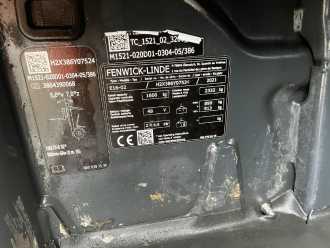 Muletto usato LINDE E16-02 ELEKTRO DREIRADFRONTSTAPLER (13044996)