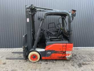 Muletto usato LINDE E16-02 ELEKTRO DREIRADFRONTSTAPLER (13070228)