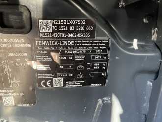 Muletto usato LINDE E16-02 ELEKTRO DREIRADFRONTSTAPLER (13075957)