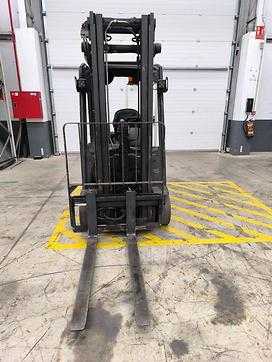 Muletto usato LINDE E16 P 386 ELEKTRO VIERRADFRONTSTAPLER (13035532)
