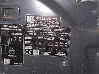 Muletto usato LINDE E16C ELEKTRO DREIRADFRONTSTAPLER (13011517)