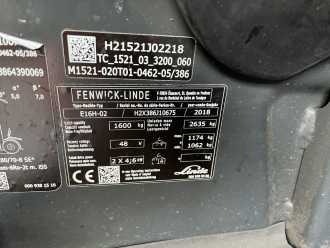 Muletto usato LINDE E16H-02 ELEKTRO DREIRADFRONTSTAPLER (13058672)