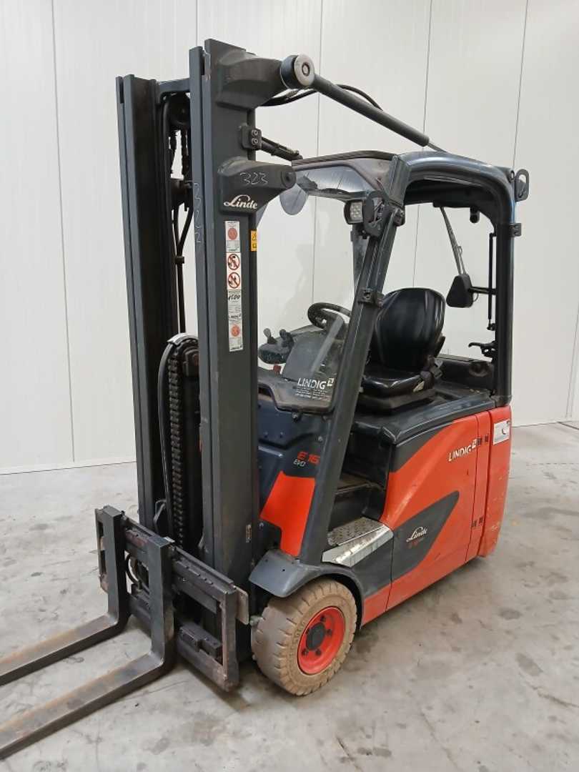 Muletto usato LINDE E16H ELEKTRO DREIRADFRONTSTAPLER (13071434)