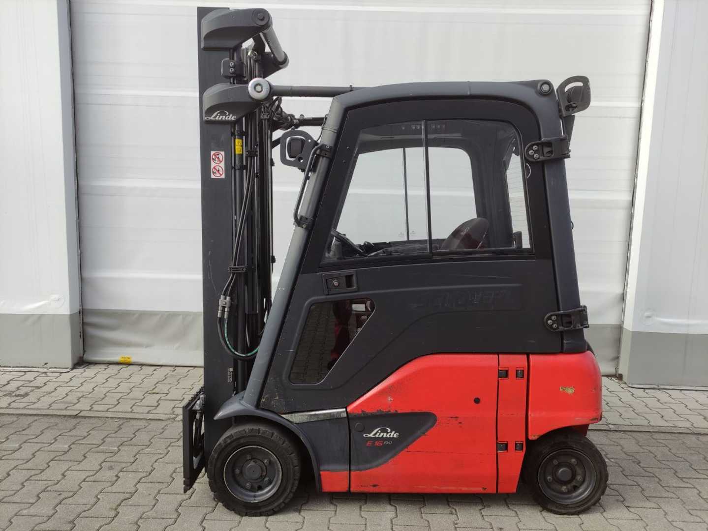 Muletto usato LINDE E16P-02/386 EVO ELEKTRO VIERRADFRONTSTAPLER (13071242)