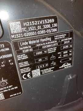 Muletto usato LINDE E16P ELEKTRO VIERRADFRONTSTAPLER (13067059)