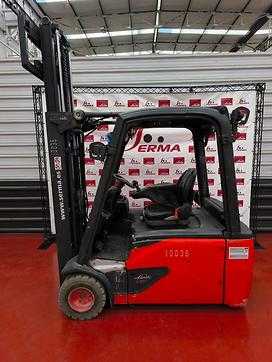 Muletto usato LINDE E18 L  ELEKTRO DREIRADFRONTSTAPLER (12853815)