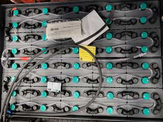 Muletto usato LINDE E20-01/600 ELEKTRO VIERRADFRONTSTAPLER (13074791)