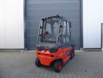 Muletto usato LINDE E20-01 ELEKTRO VIERRADFRONTSTAPLER (13074414)
