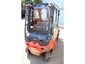 Muletto usato LINDE E20 ELEKTRO VIERRADFRONTSTAPLER (13041280)