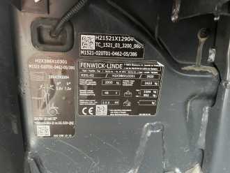 Muletto usato LINDE E20L-02 ELEKTRO DREIRADFRONTSTAPLER (13074867)