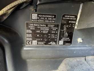 Muletto usato LINDE E25-01 ELEKTRO VIERRADFRONTSTAPLER (12978428)