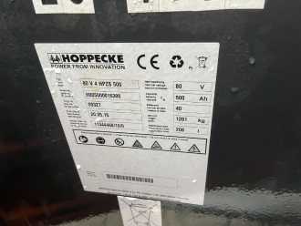 Muletto usato LINDE E25-01 ELEKTRO VIERRADFRONTSTAPLER (13037637)