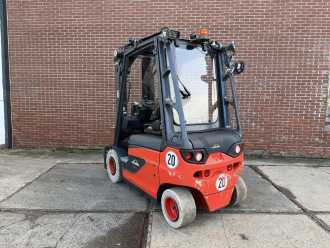 Muletto usato LINDE E25-01 ELEKTRO VIERRADFRONTSTAPLER (13072498)