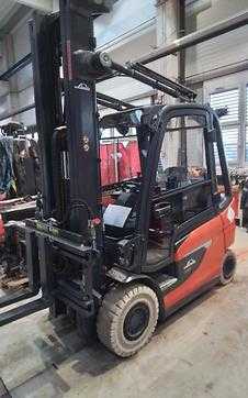 Muletto usato LINDE E25 ELEKTRO VIERRADFRONTSTAPLER (13051255)