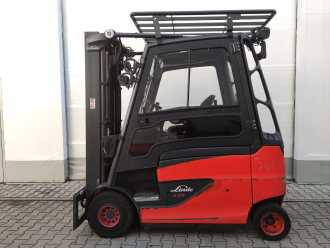 Muletto usato LINDE E25HL-01/600/387 ELEKTRO VIERRADFRONTSTAPLER (13070203) backdrop