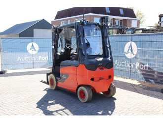 Muletto usato LINDE E25HL-01/600 ELEKTRO VIERRADFRONTSTAPLER (13041323)