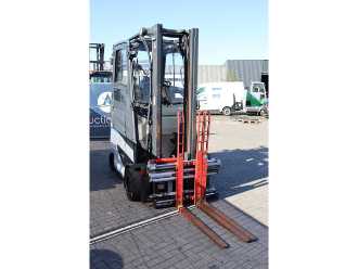 Muletto usato LINDE E30HL-01/600 ELEKTRO VIERRADFRONTSTAPLER (13041303)