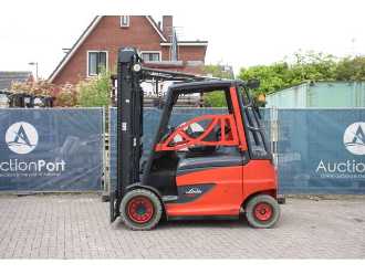 Muletto usato LINDE E35H-01/600 ELEKTRO VIERRADFRONTSTAPLER (13041379)