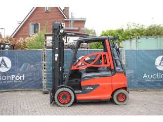Muletto usato LINDE E35H-01/600 ELEKTRO VIERRADFRONTSTAPLER (13041382)