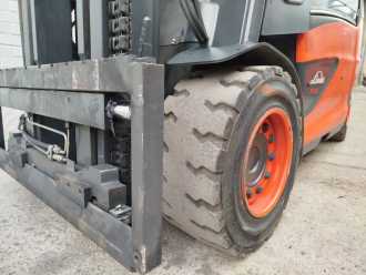 Muletto usato LINDE E40/600 ELEKTRO VIERRADFRONTSTAPLER (13067395)