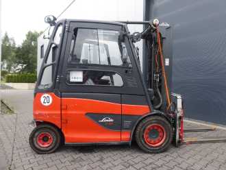Muletto usato LINDE E40HL-01/600 ELEKTRO VIERRADFRONTSTAPLER (13063427)