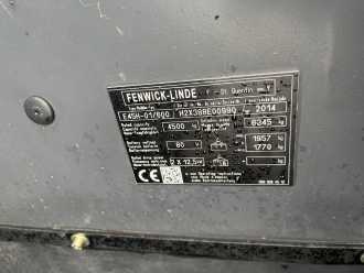Muletto usato LINDE E45H-01/600 ELEKTRO VIERRADFRONTSTAPLER (13008942)
