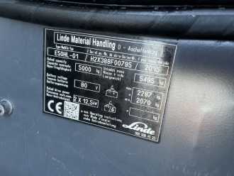 Muletto usato LINDE E50HL-01 ELEKTRO VIERRADFRONTSTAPLER (13028733)
