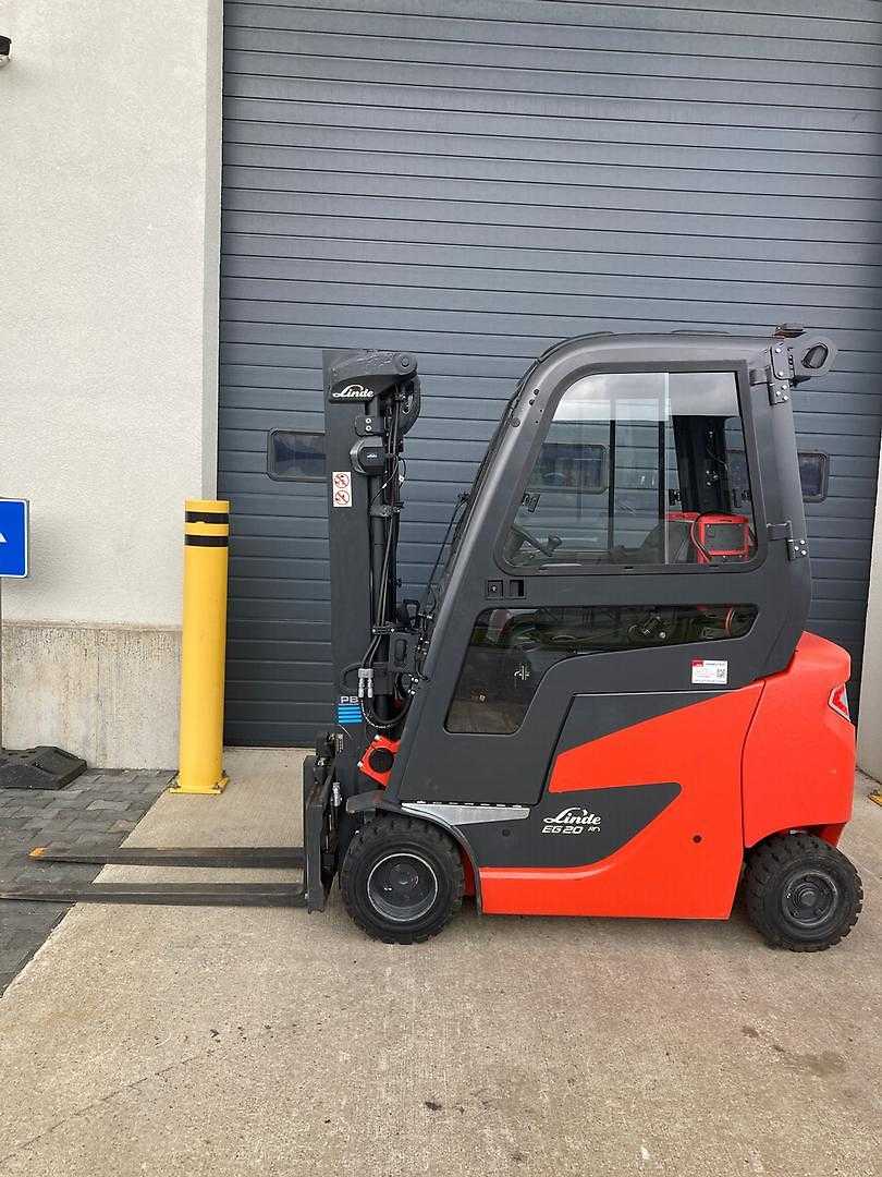 Muletto usato LINDE EG20PH/1275-02 ELEKTRO VIERRADFRONTSTAPLER (12897738)